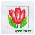 Simple Flower Coaster -Tulip