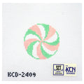 3" pink and green mint