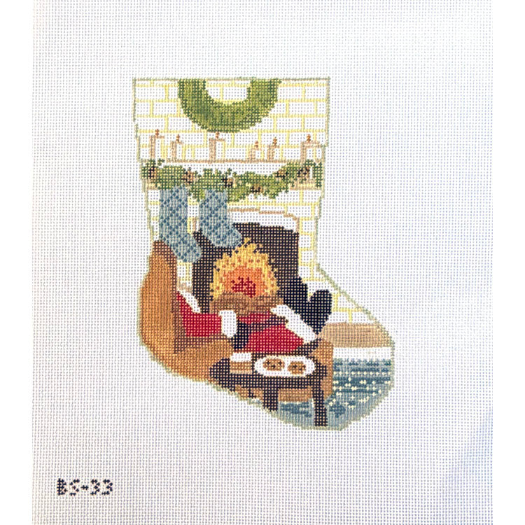 Santa's Nightcap Mini Stocking