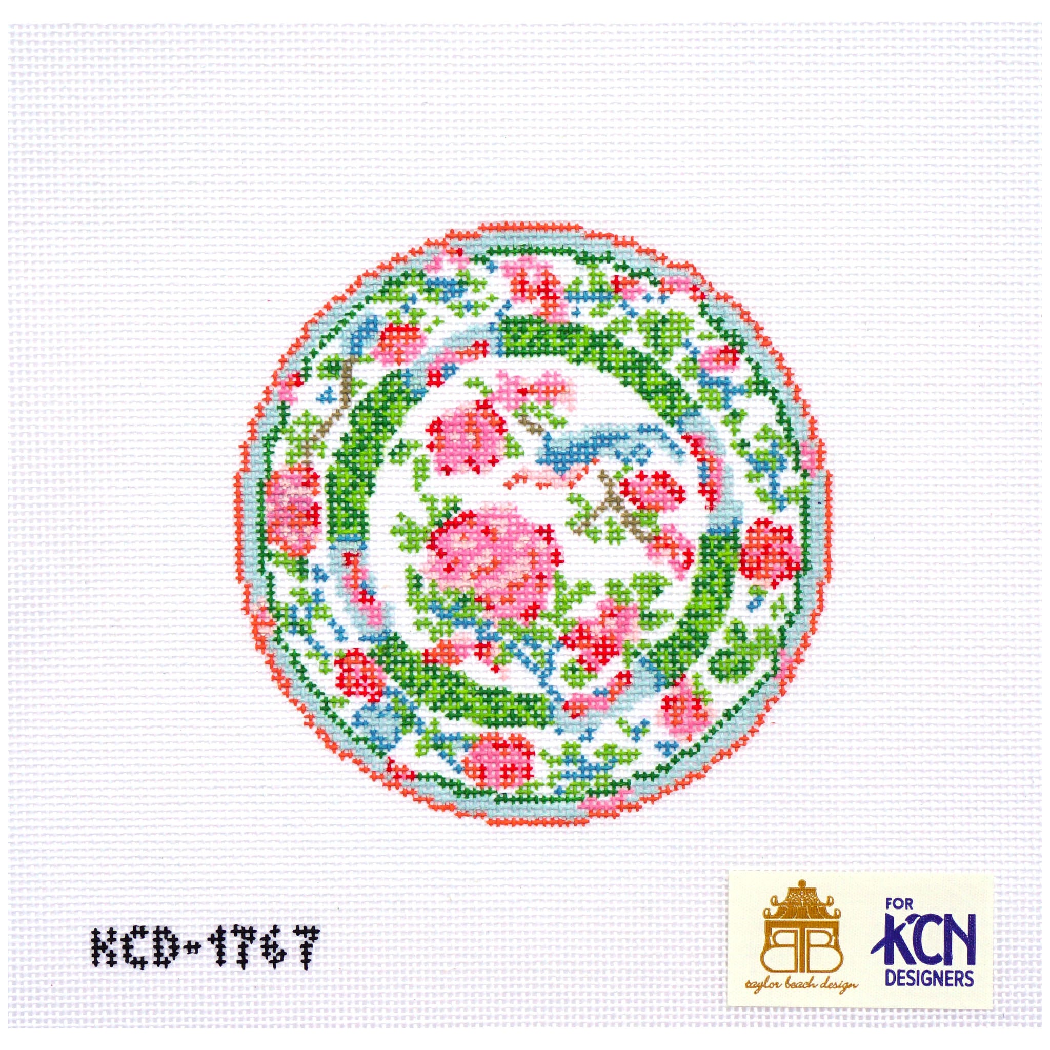 Chinoiserie Plate Canvas