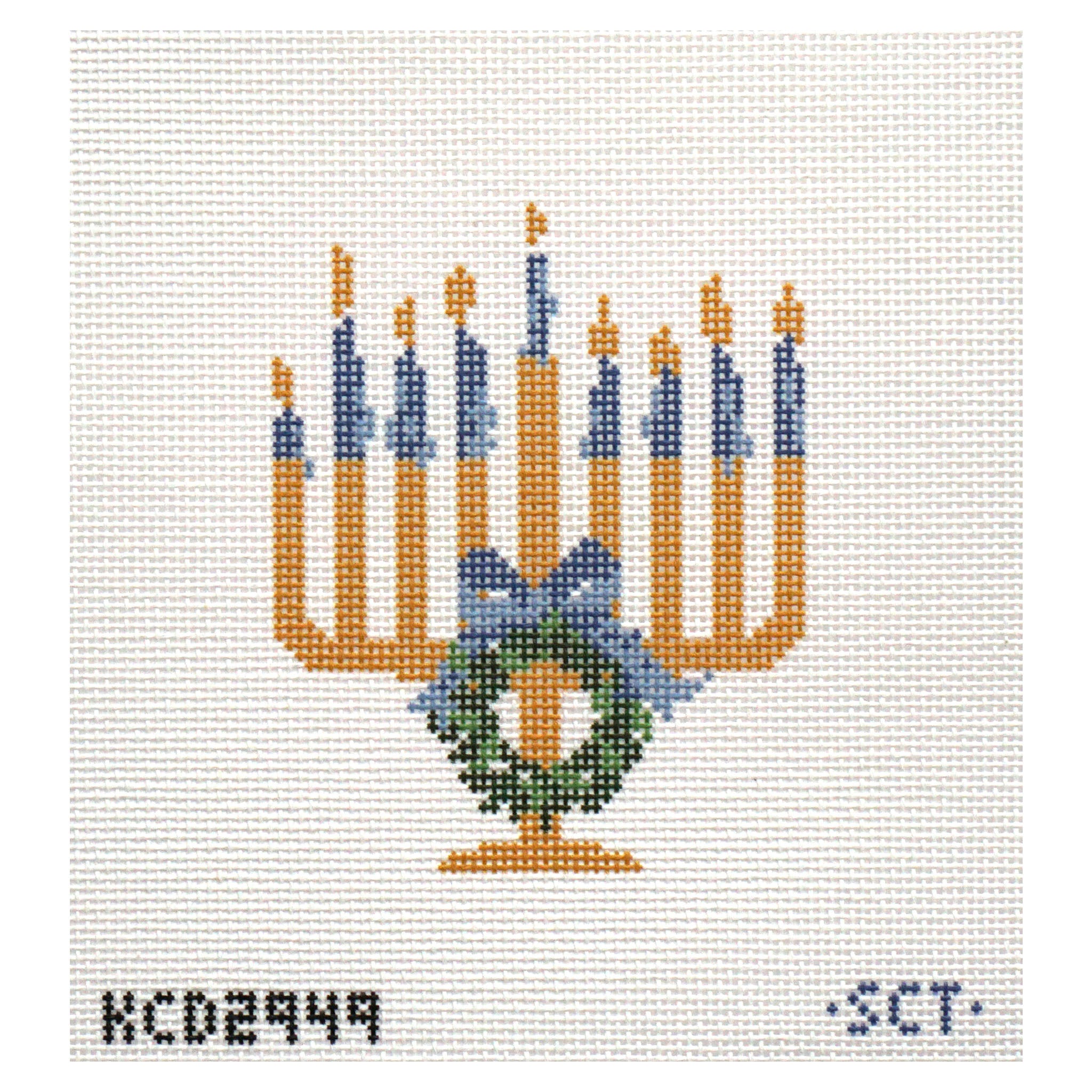 Chrismukkah Menorah