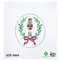 Nutcracker Oval Ornament