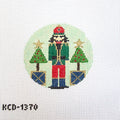 Blue Nutcracker Round
