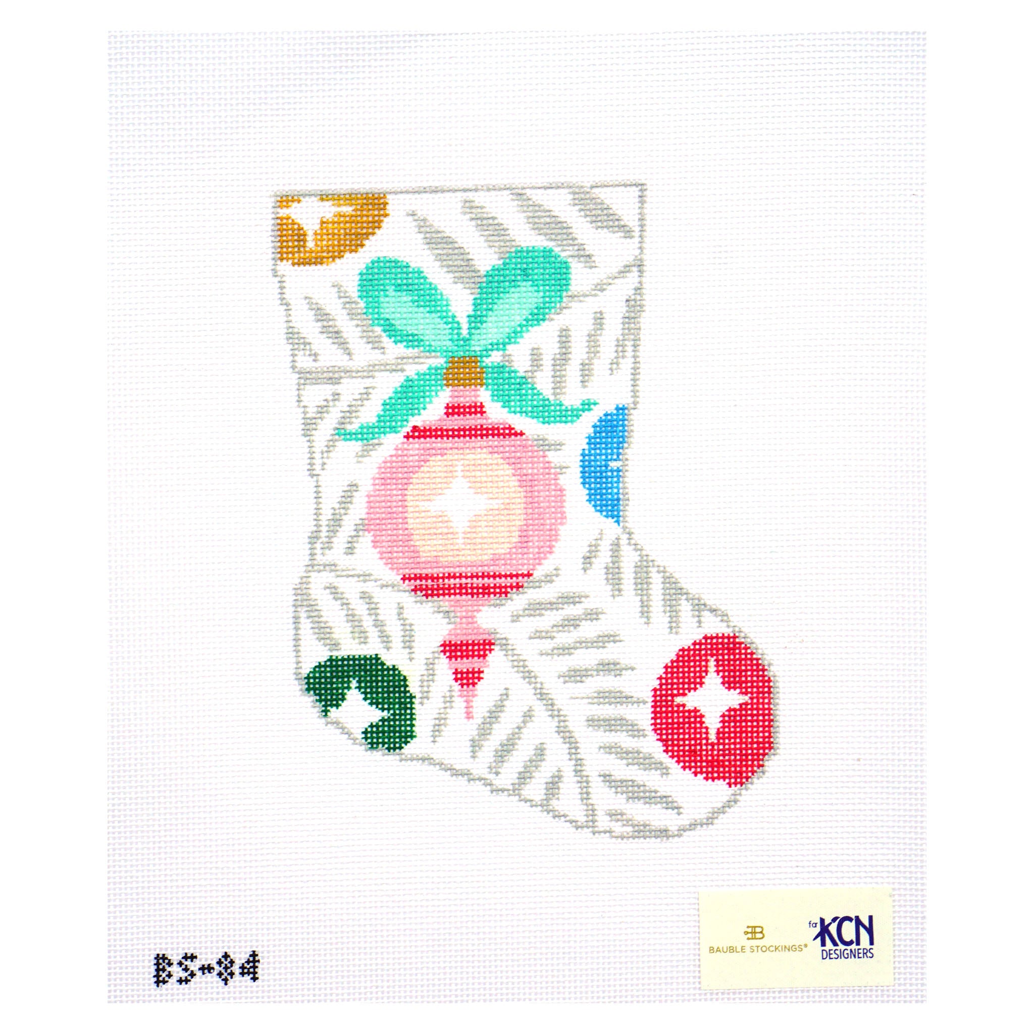 Deck the Halls Ornament Sized Bauble Stocking