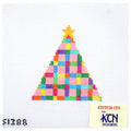 Multi Colored Plaid Tree