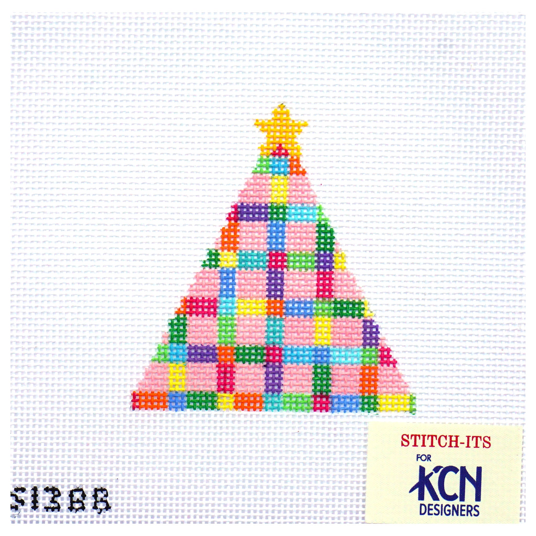 Multi Colored Plaid Tree