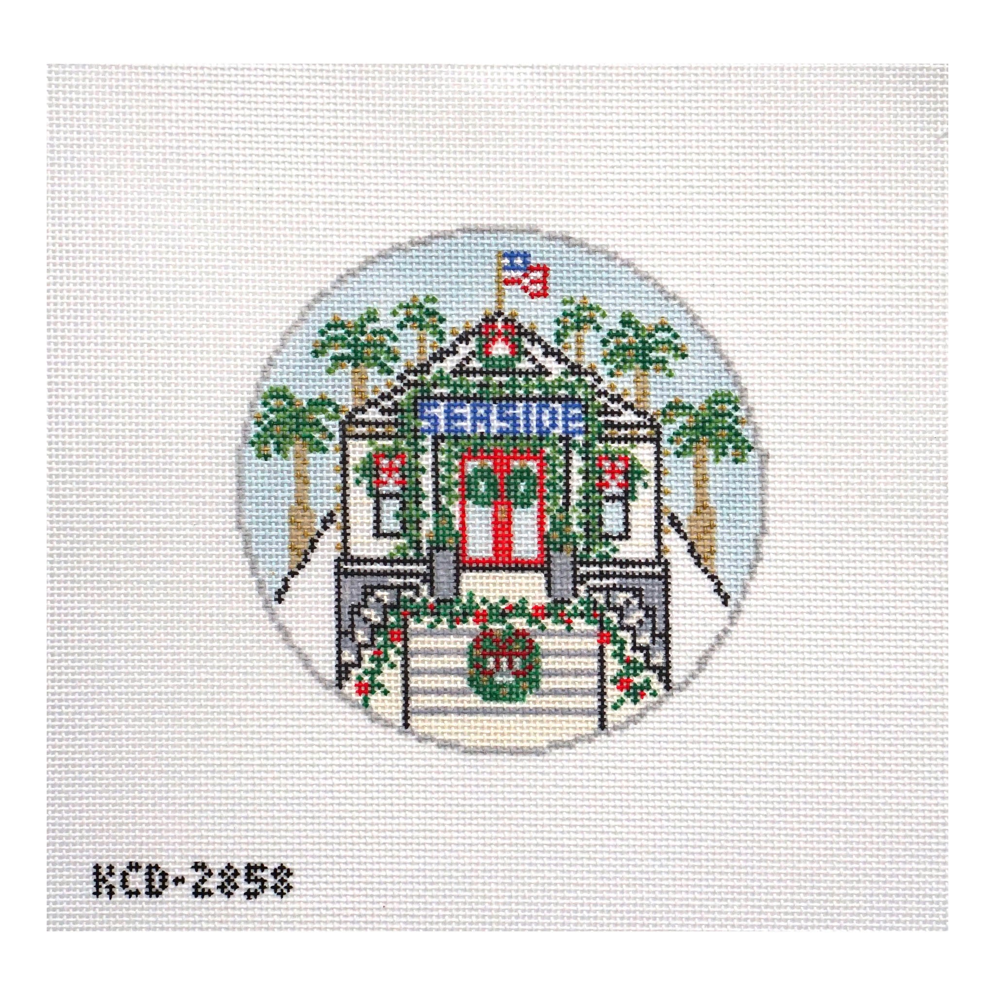 Seaside Christmas Post Office