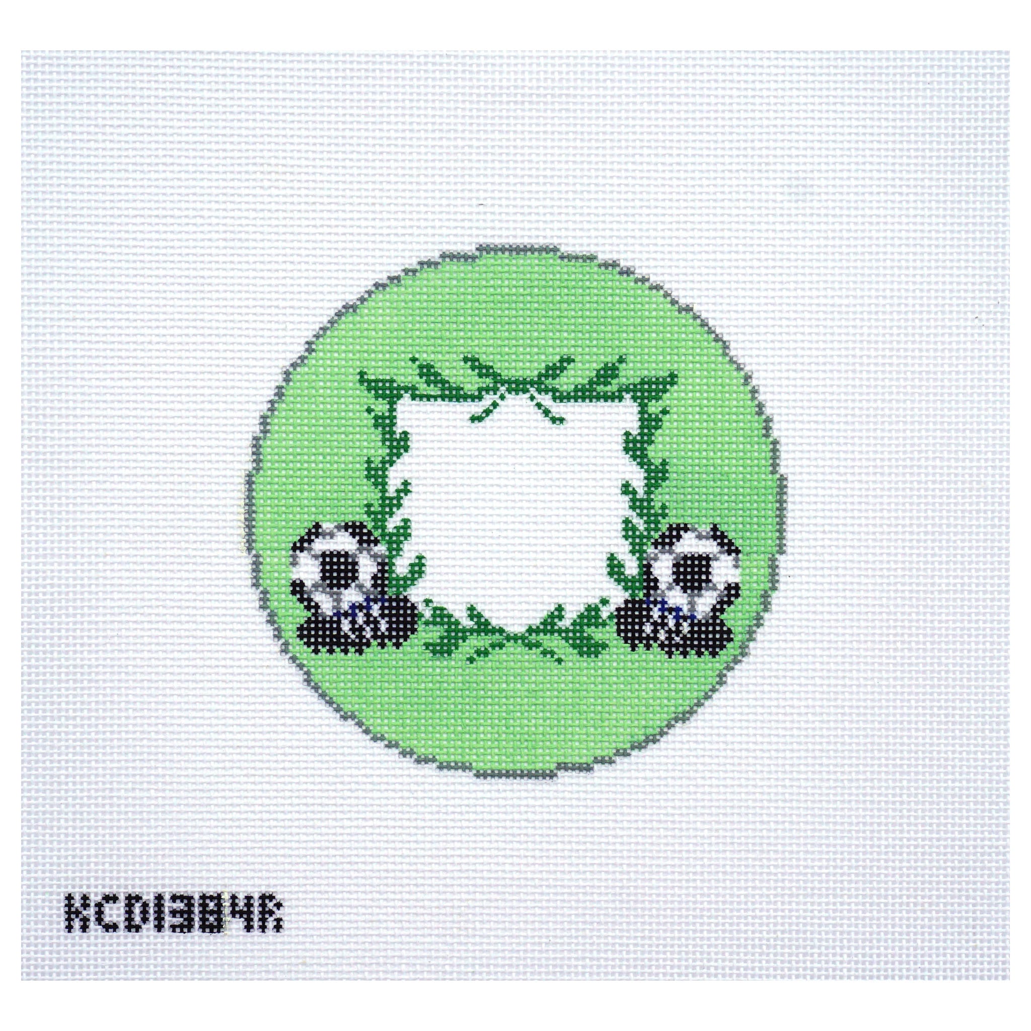 Soccer Crest Round