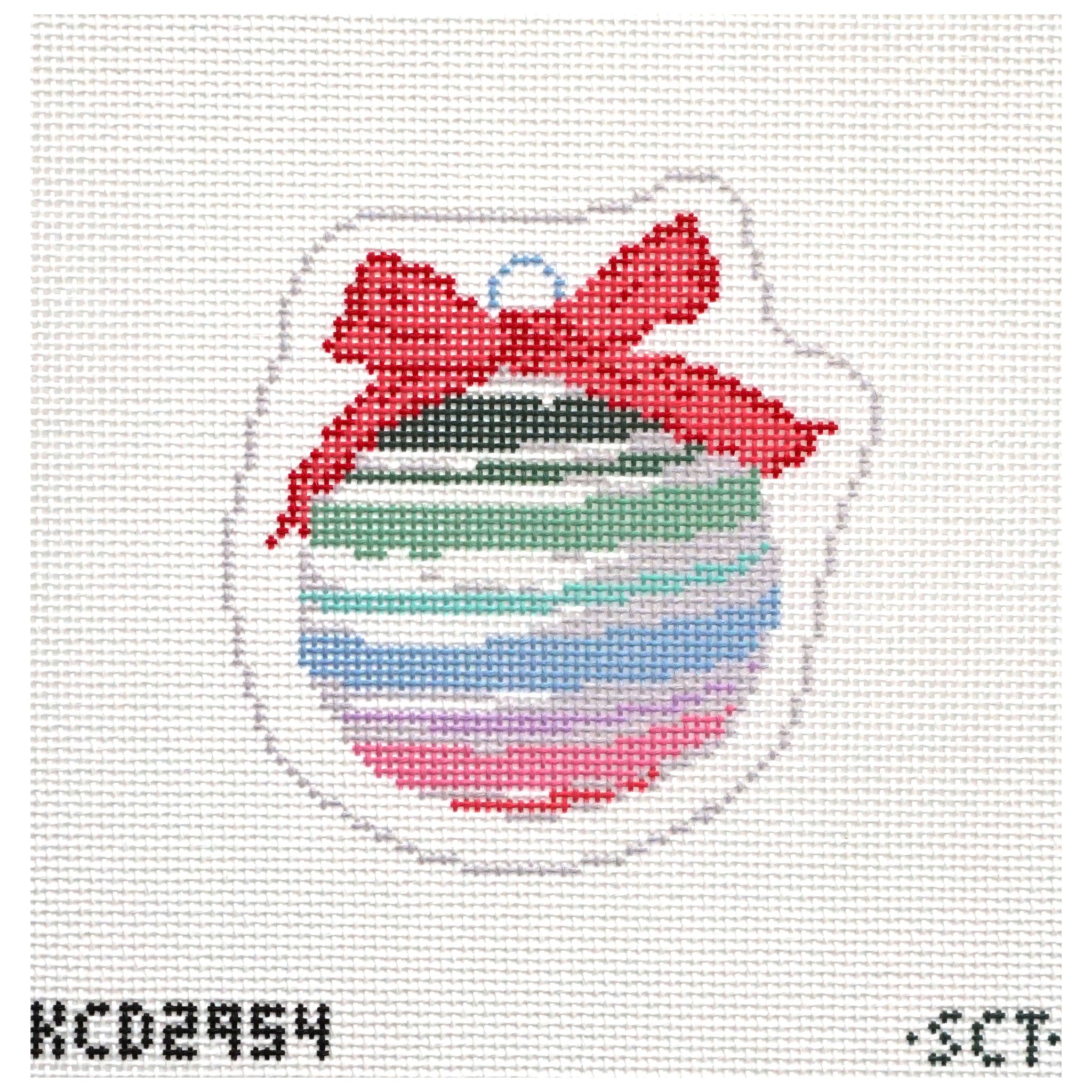 Rainbow Stripe Ornament