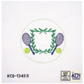Tennis Crest Round