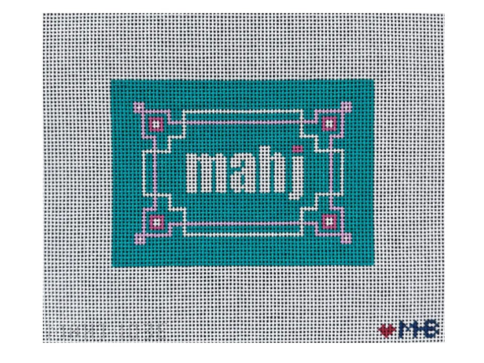 Key Corner Mahjong Insert (Teal, Lilac, Pink)