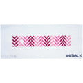 Pink Herringbone Key Fob