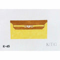 Yellow Mini Clutch Canvas