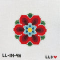 Red Geo Flower