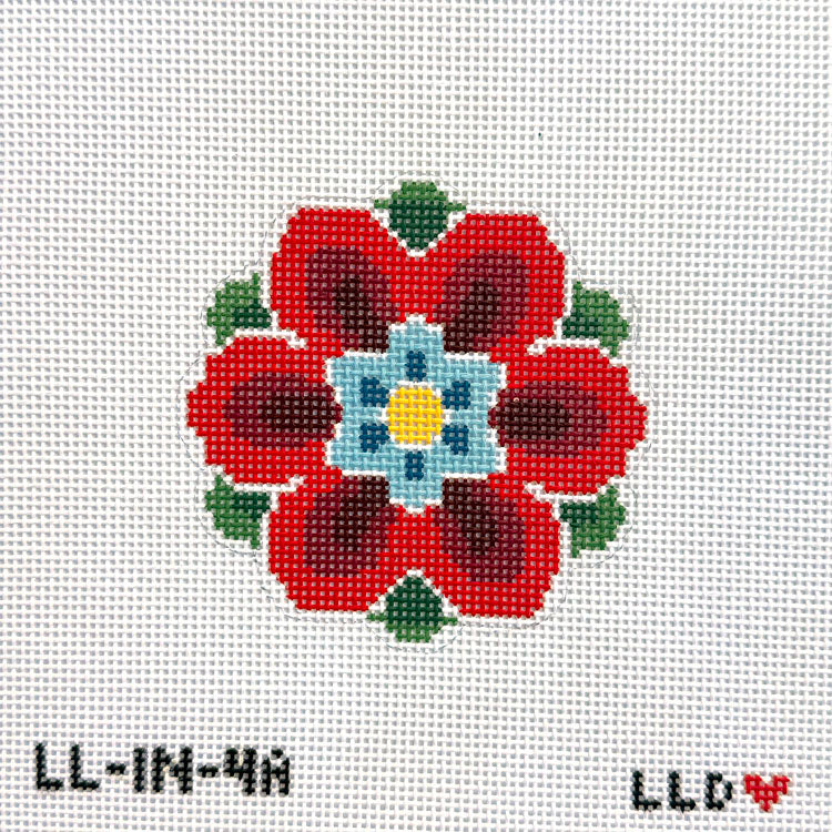 Red Geo Flower