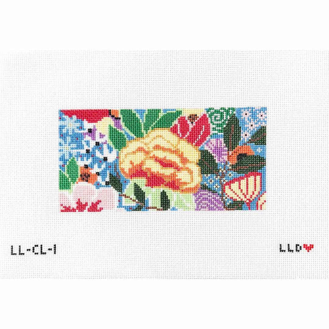 Rainbow Floral Clutch Insert