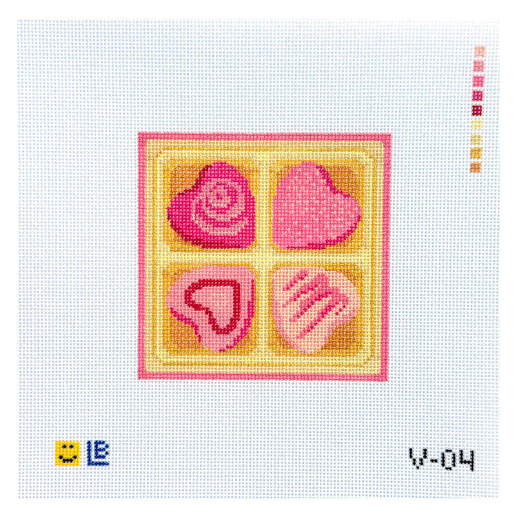 Valentine's Day Chocolates Pink