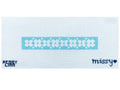 Floral Inverse Key Fob - Light Blue