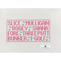 Golf Terms Pink