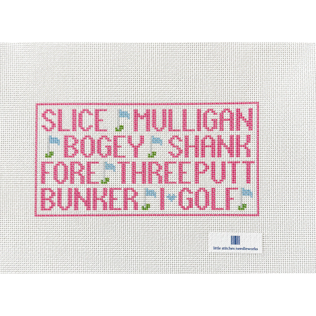 Golf Terms Pink