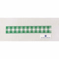 Green Gingham Fob