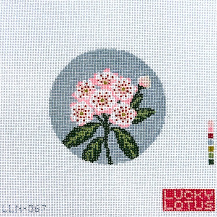 Pink Floral Round
