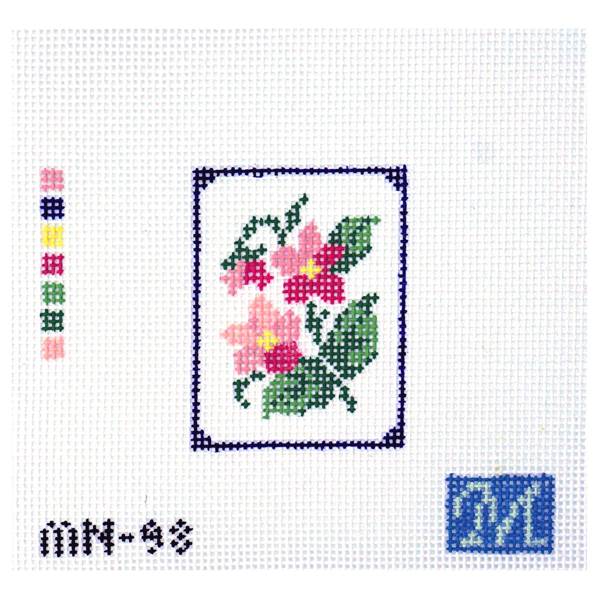 Flower Mahjong Tile