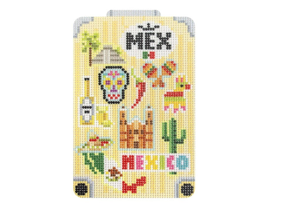 Globe Trotter Suitcase - Mexico