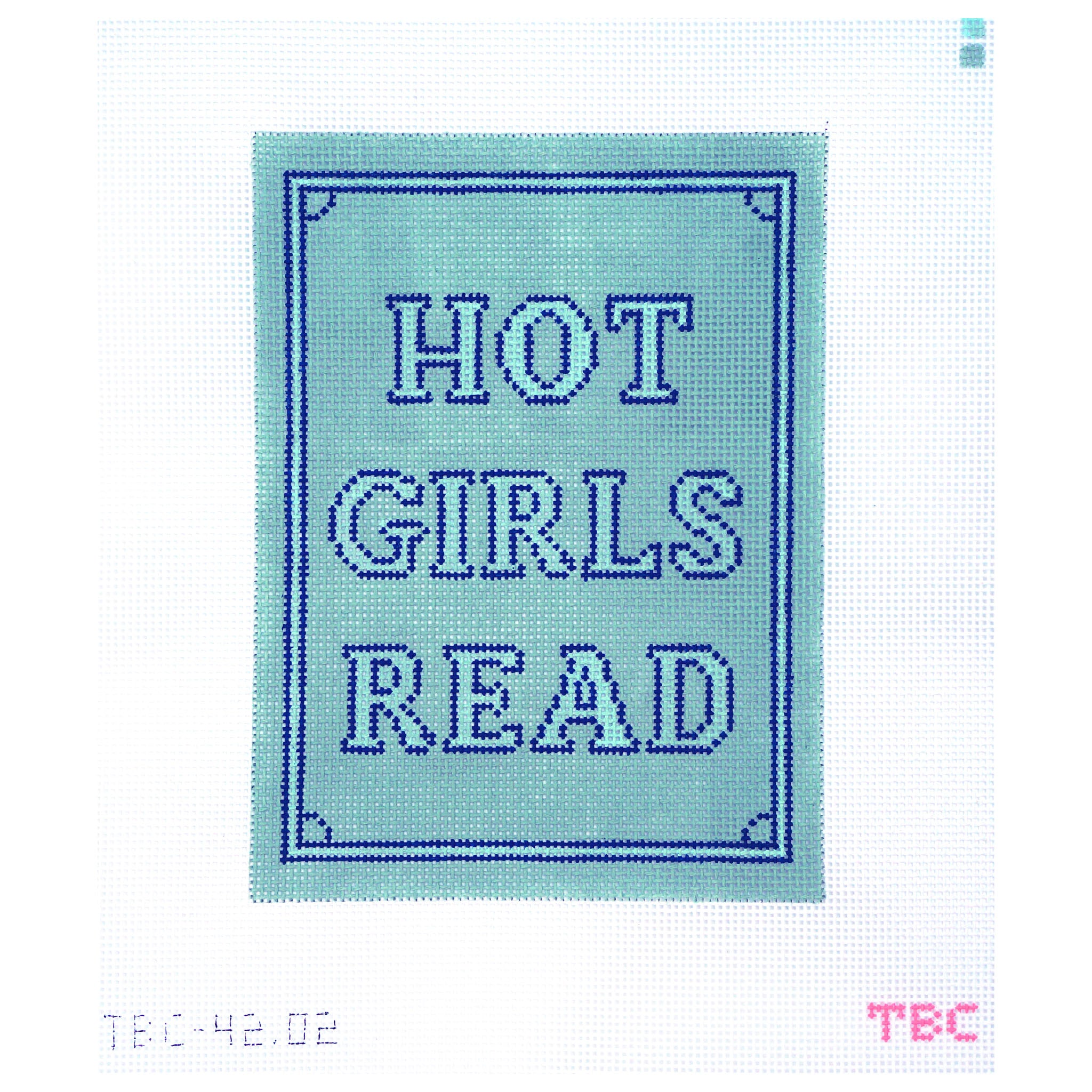Hot Girls Read Kindle Cover - Blue