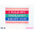 The Ali (I told my therapist about you)