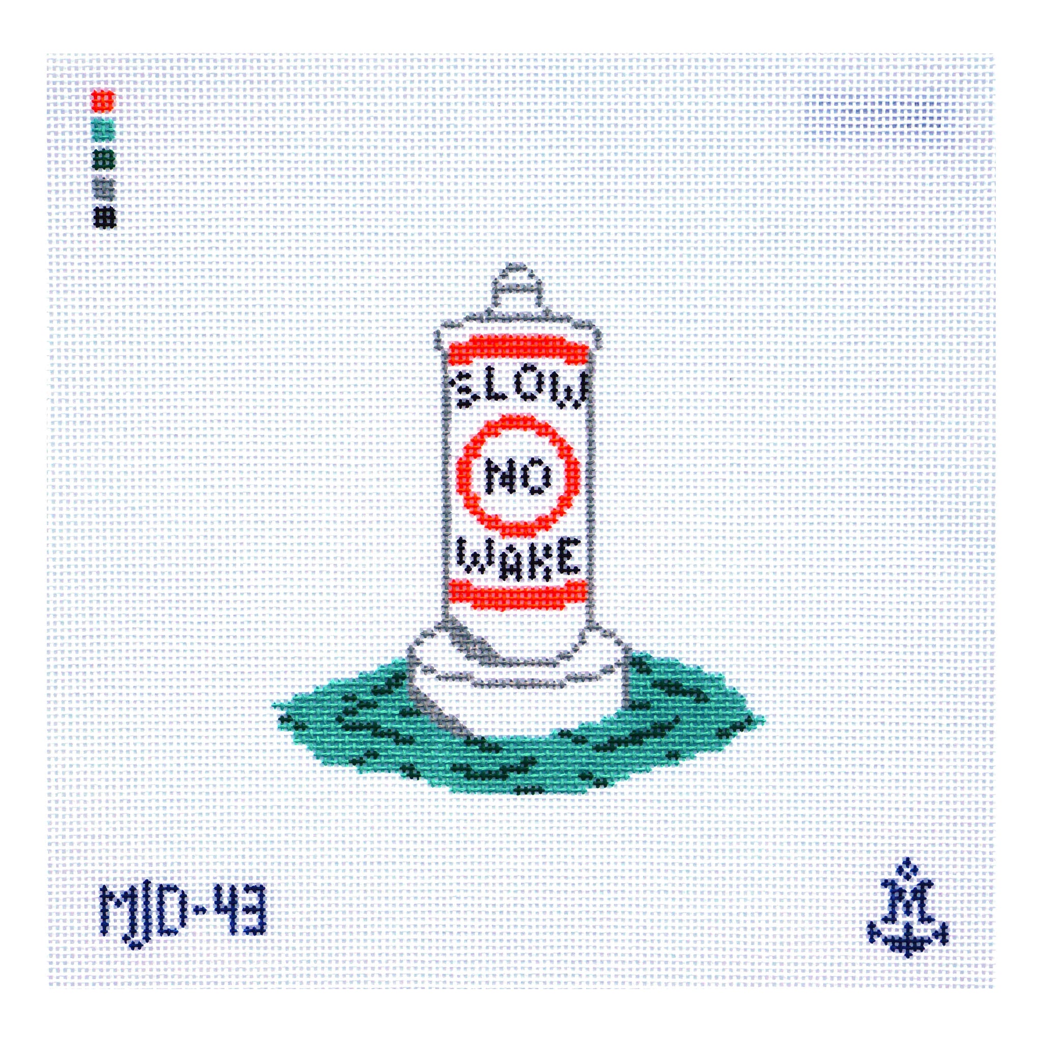 No wake zone buoy