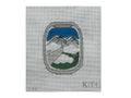 Mountain Airplane Window