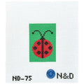 Ladybug Luggage Tag Insert