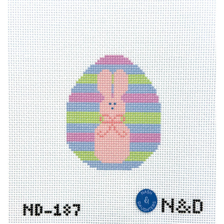 Stripes & Bunny Egg
