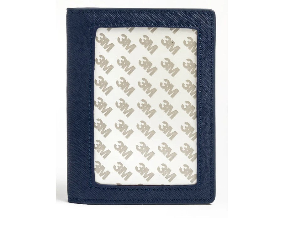 Self Finishing Passport Cover - Navy