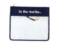 In the Works Navy Project Bag