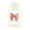 Peppermint Bow Needle Minder