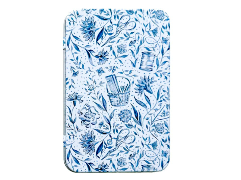 Needlepoint Print Magnet Tin