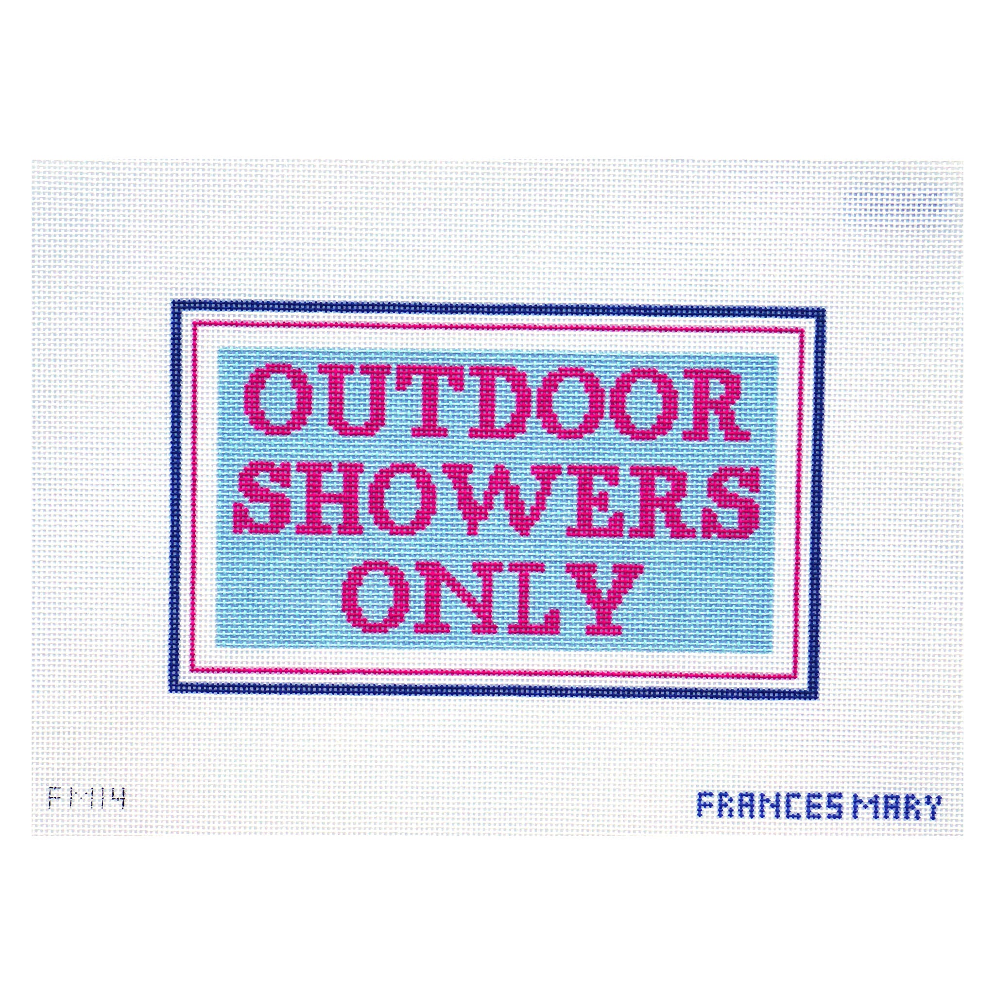 Outdoor Showers Only