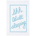Shh...Adult Sleeping Door Hanger