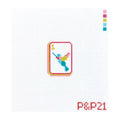 Bam Bird Mahjong Tile Mini