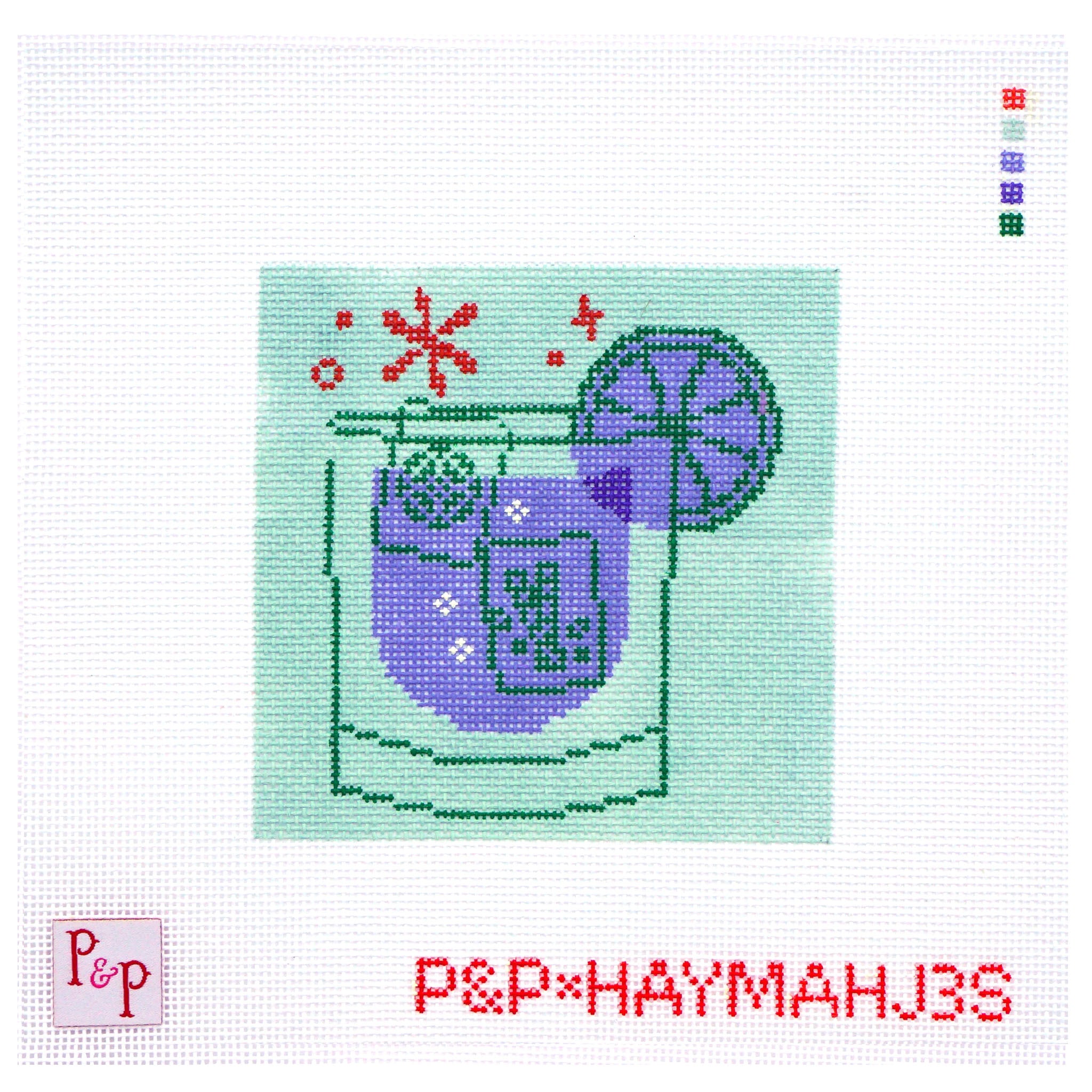 Blue Mahjong Cocktail