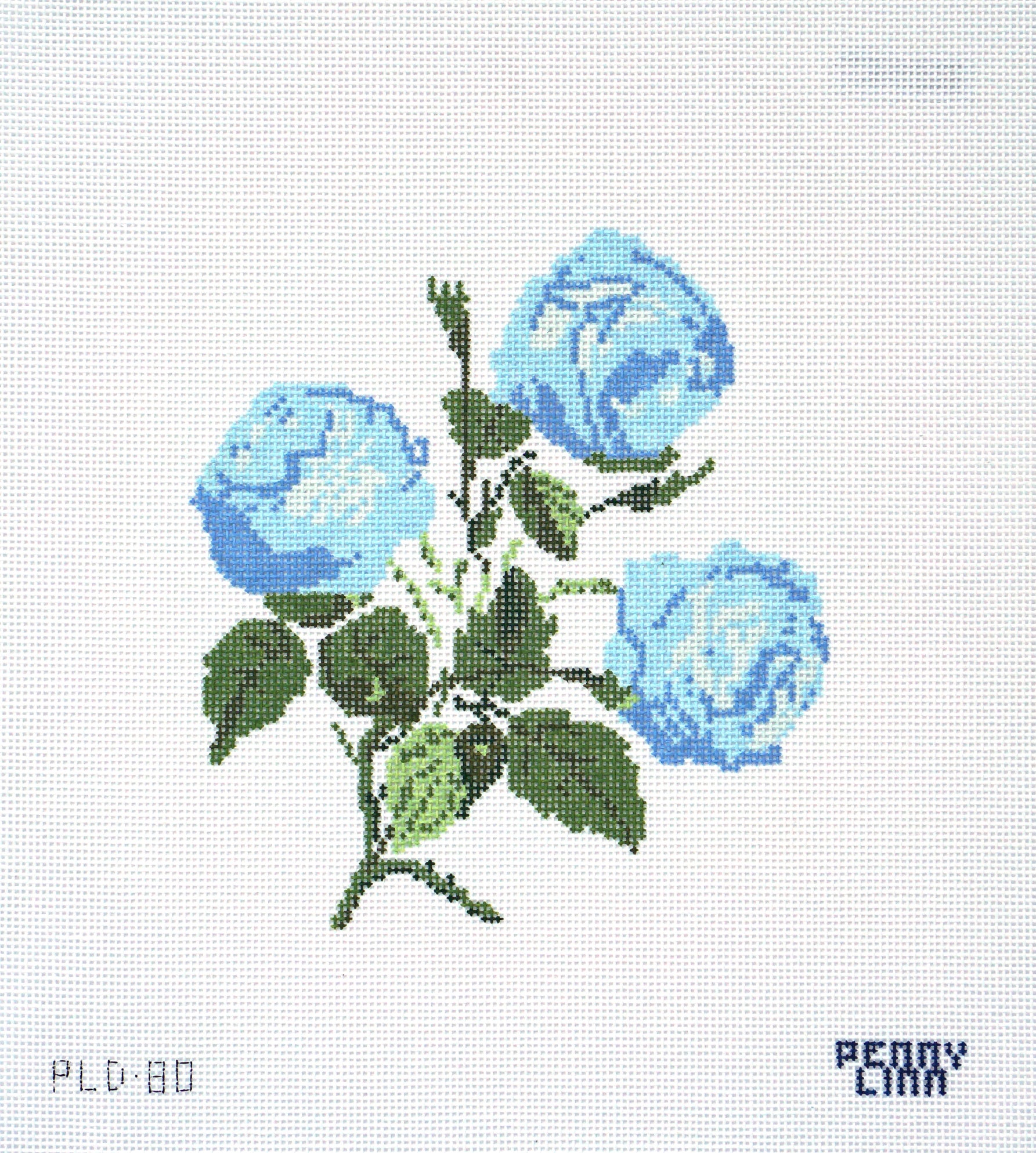 Boxwood Flower Blue