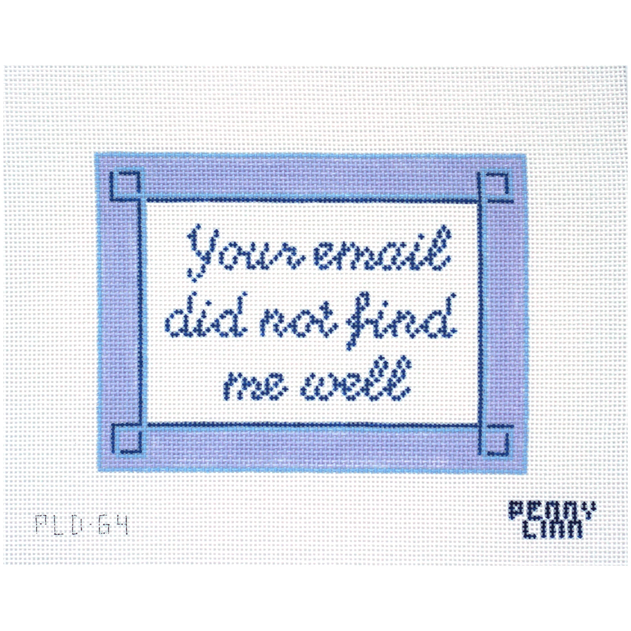 Your E-mail Did Not Find Me Well