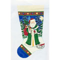 Old World Santa with Sled Stocking