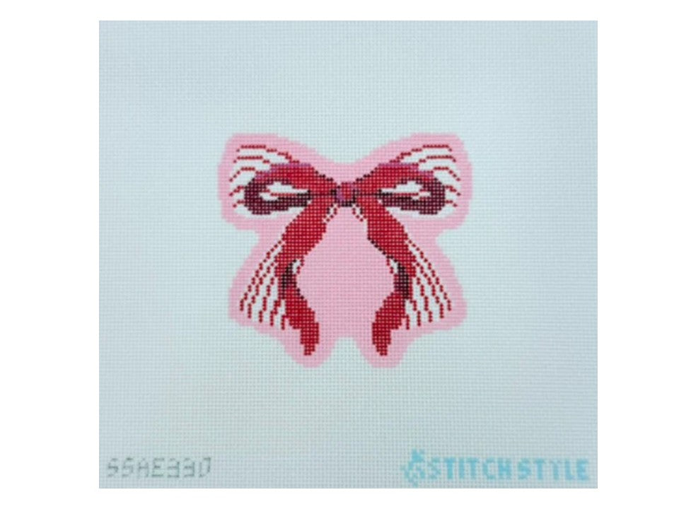 Pink & Red Double Bow