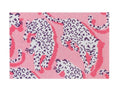 Leopard Clutch - Pink