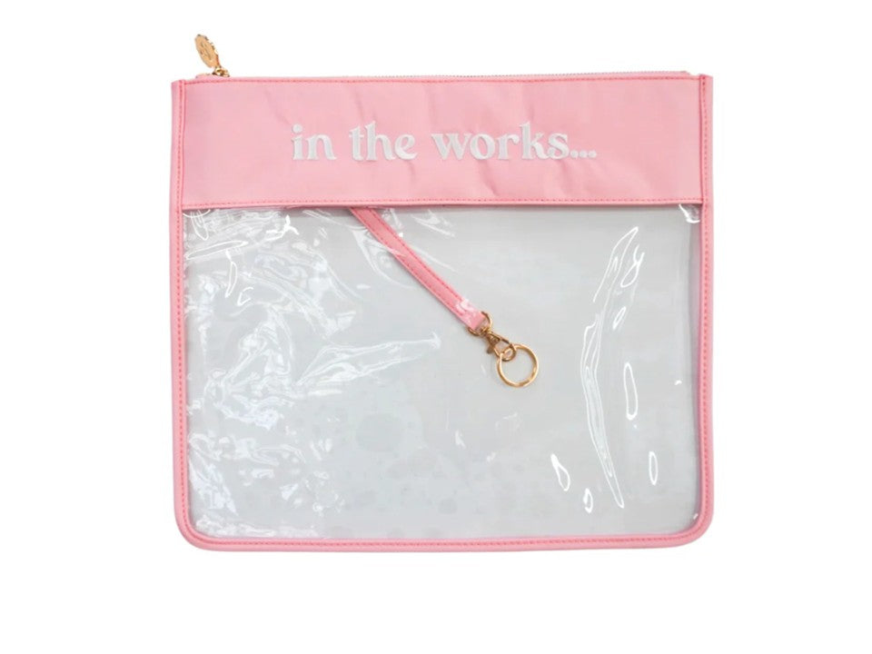 In the Works Pink Project Bag