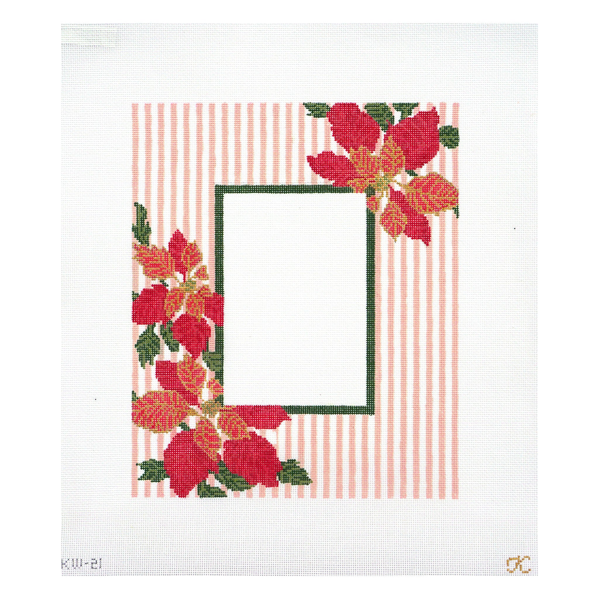 Poinsettia Frame