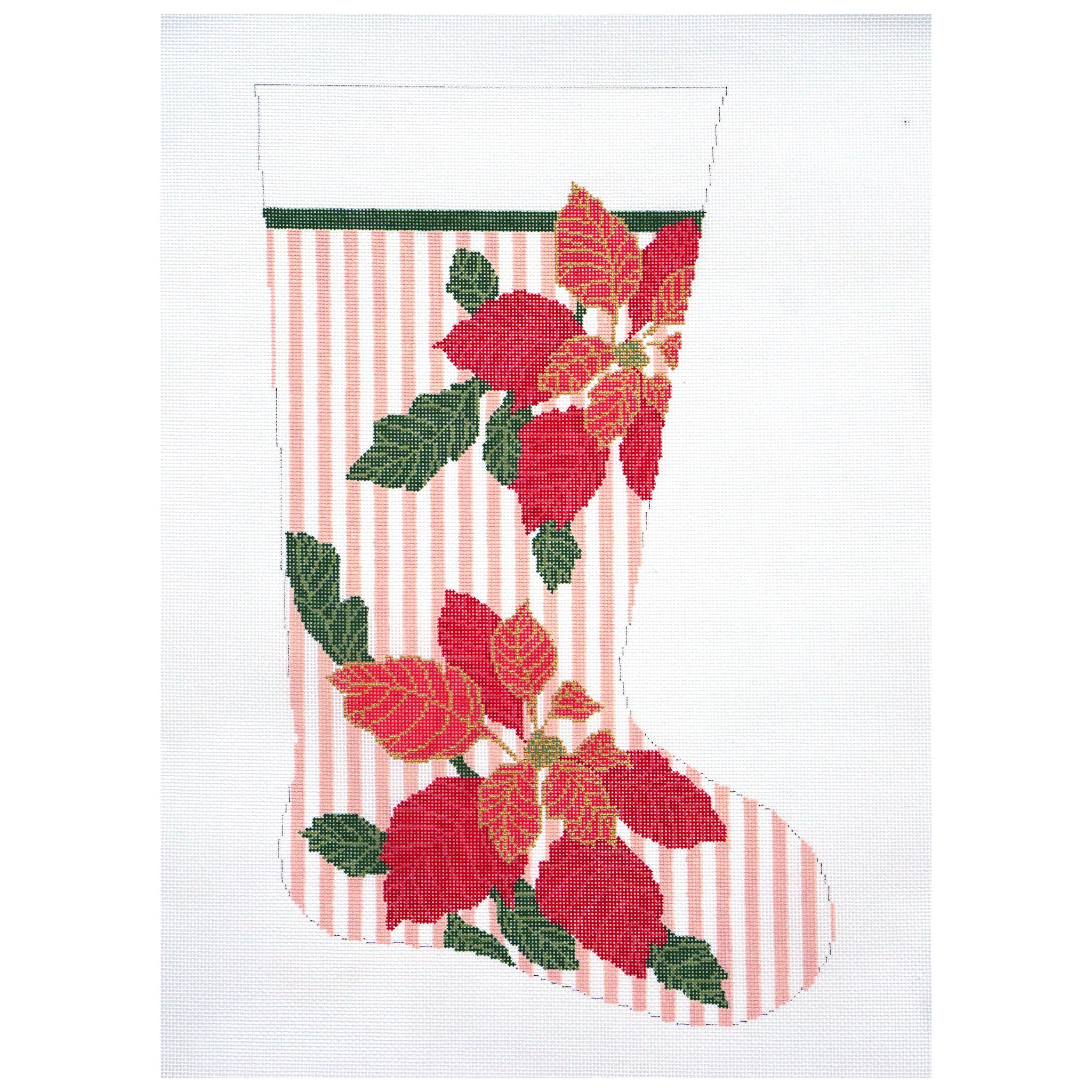 Poinsettia Stocking